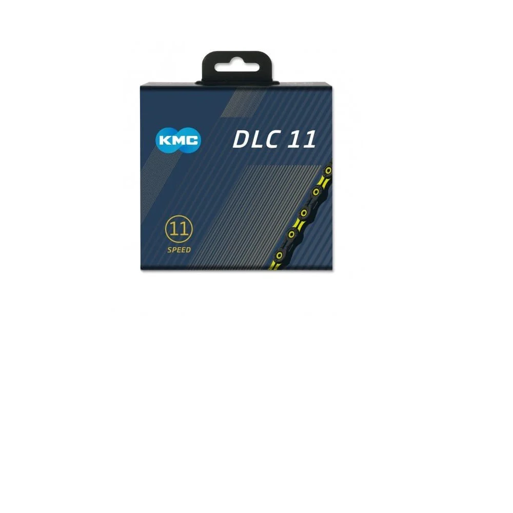 11V KMC DLC11 Kette Schwarz/Gelb - Image 2