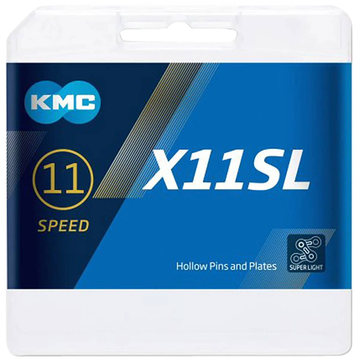 11V KMC X11SL Kette Silber - Image 2