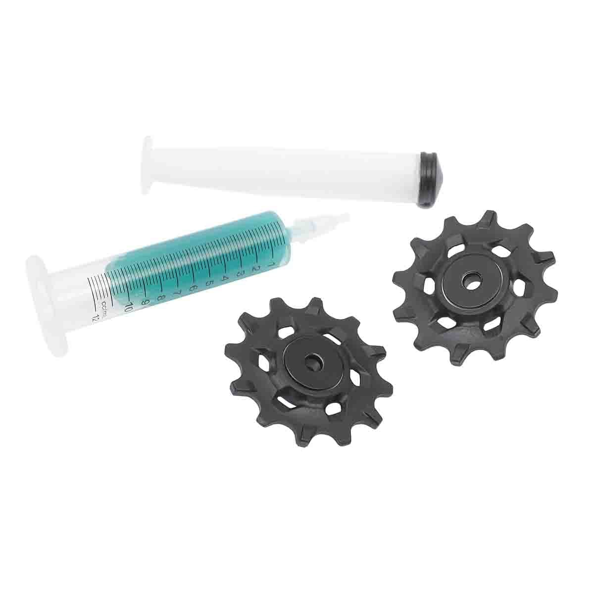 Keramische 11V-Schaltwerksrollen SRAM XX1/X01 #00.7518.025.000 Schwarz