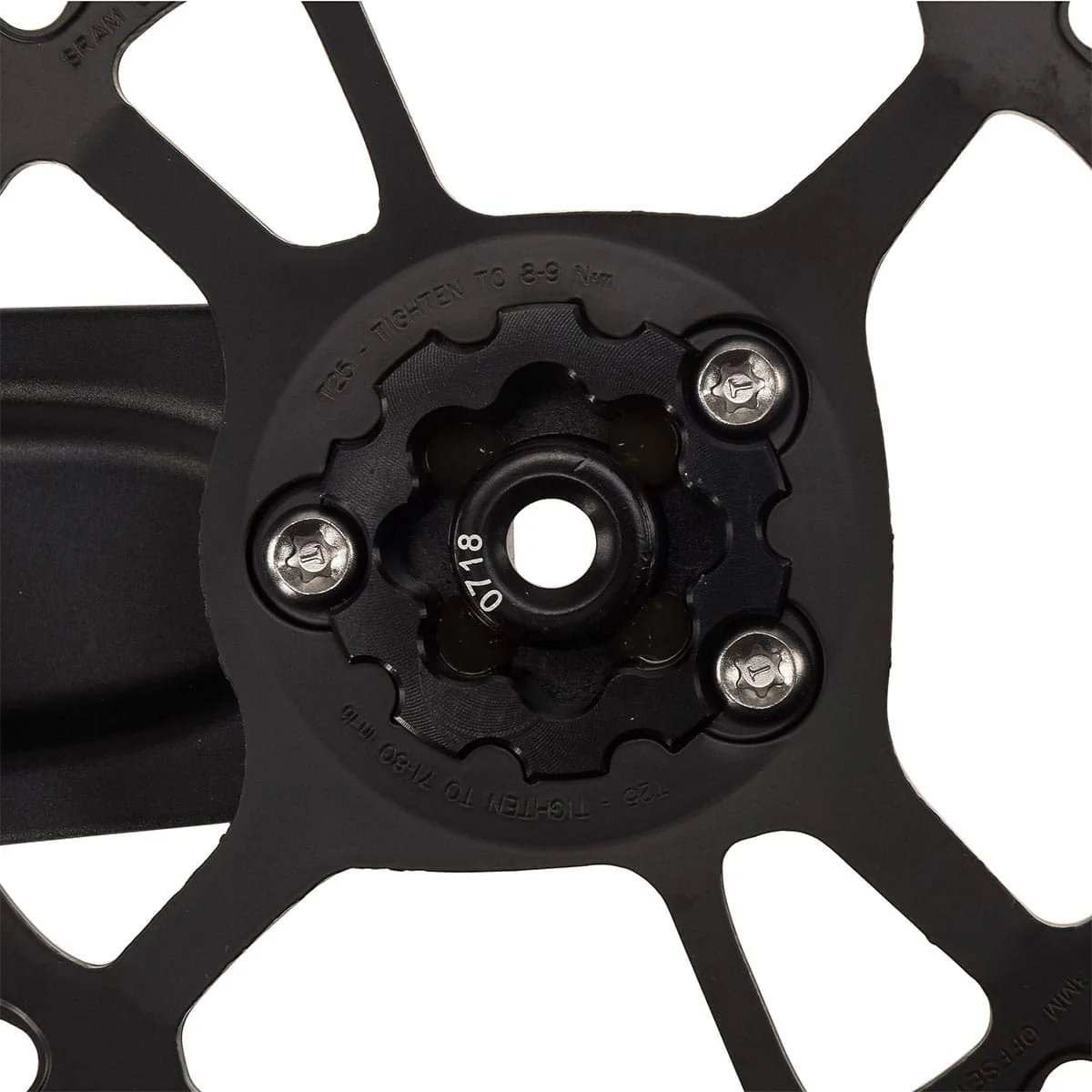 12-fach Mono Kurbelgarnitur TRUVATIV EAGLE DESCENDANT ALU 6K BOOST DUB Direct Mount Schwarz - Image 3