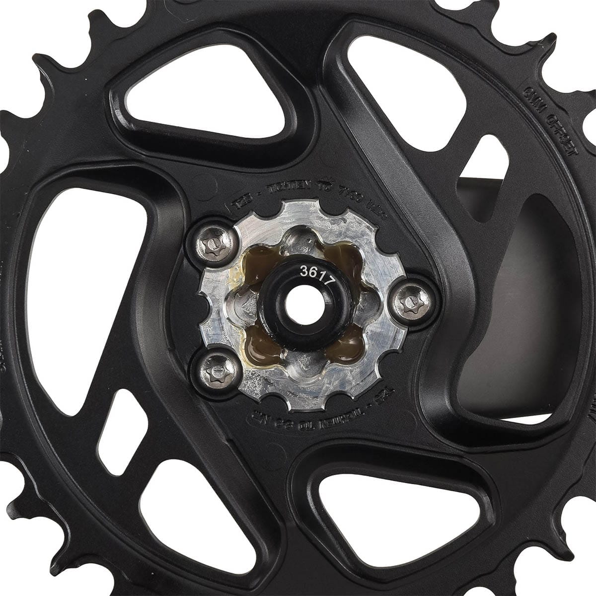 12-fach Mono Kettenblatt TRUVATIV EAGLE DESCENDANT CARBON DUB Direct Mount Schwarz - Image 3