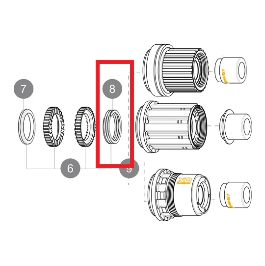 MAVIC 3-Feder-Kit für ID360 MTB System - Image 2