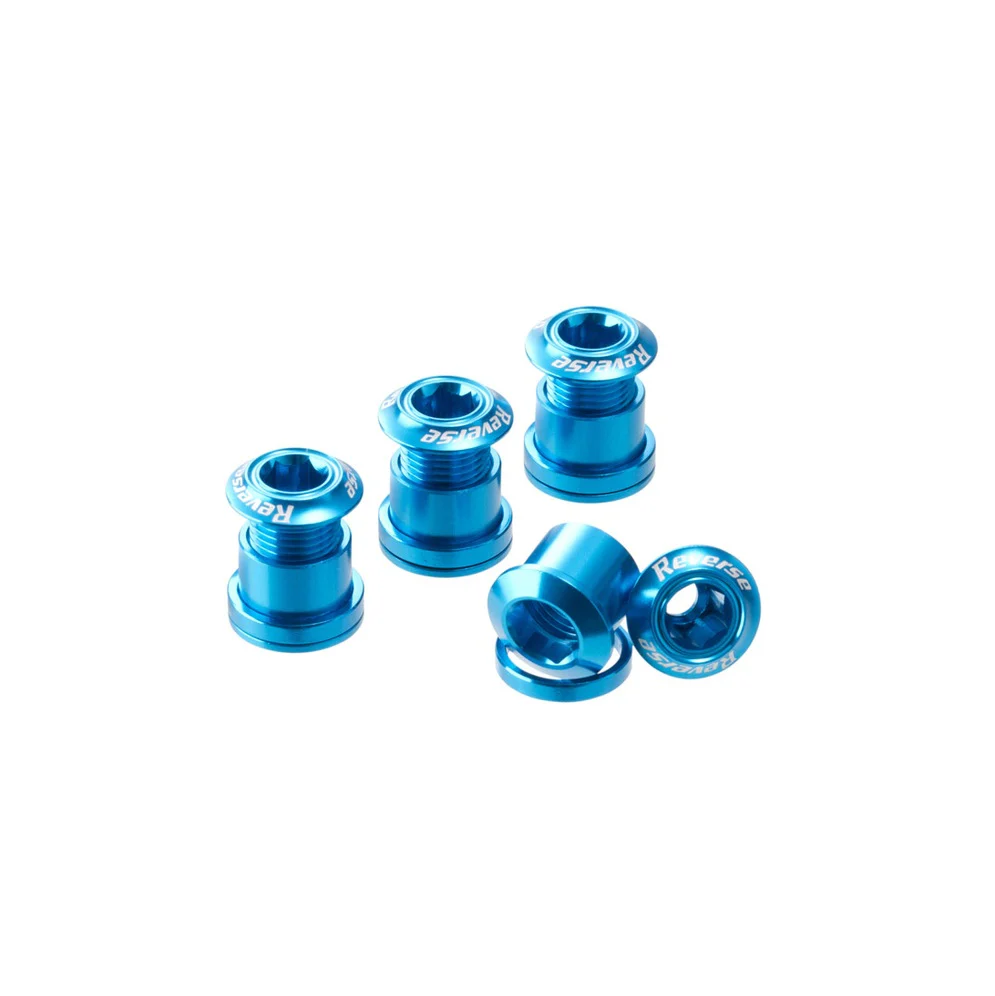 Set 4 Kaminschrauben REVERSE COMPONENTS Hellblau