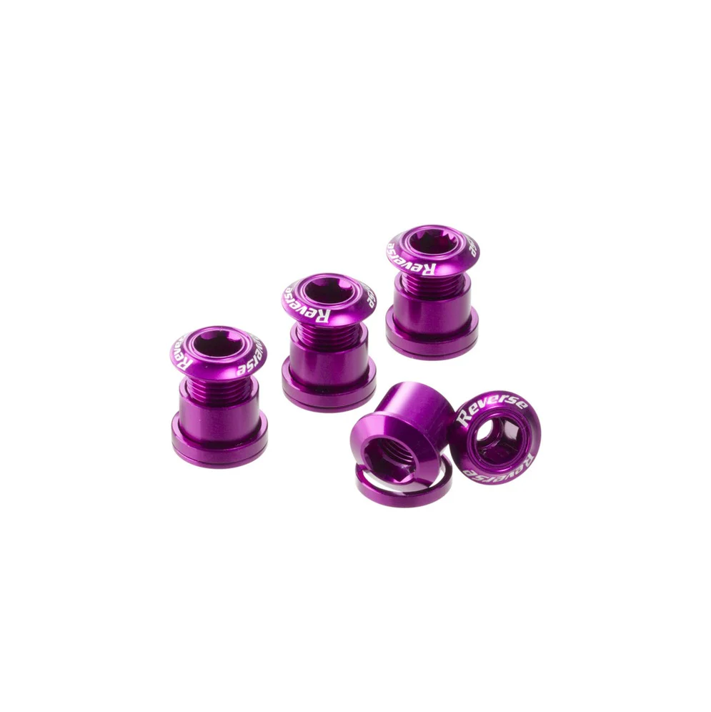 Set 4 Kaminschrauben REVERSE COMPONENTS Violett