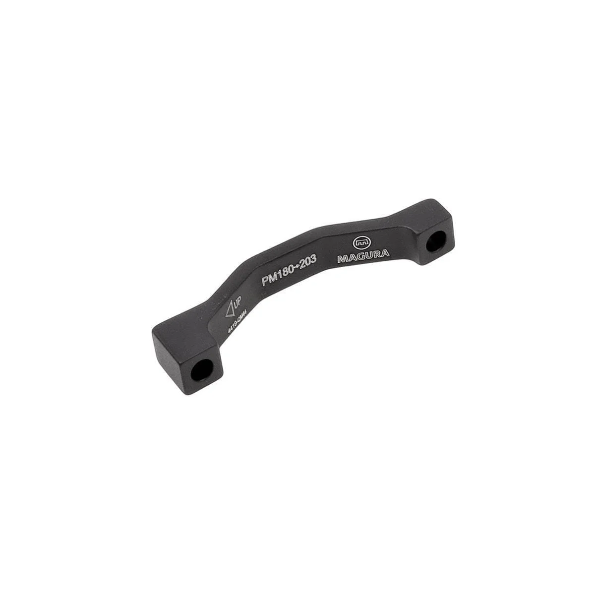 Adapter Bremssattel vorne / hinten PM / PM MAGURA QM44 Scheibe 180/203 mm (+23 mm) schwarz