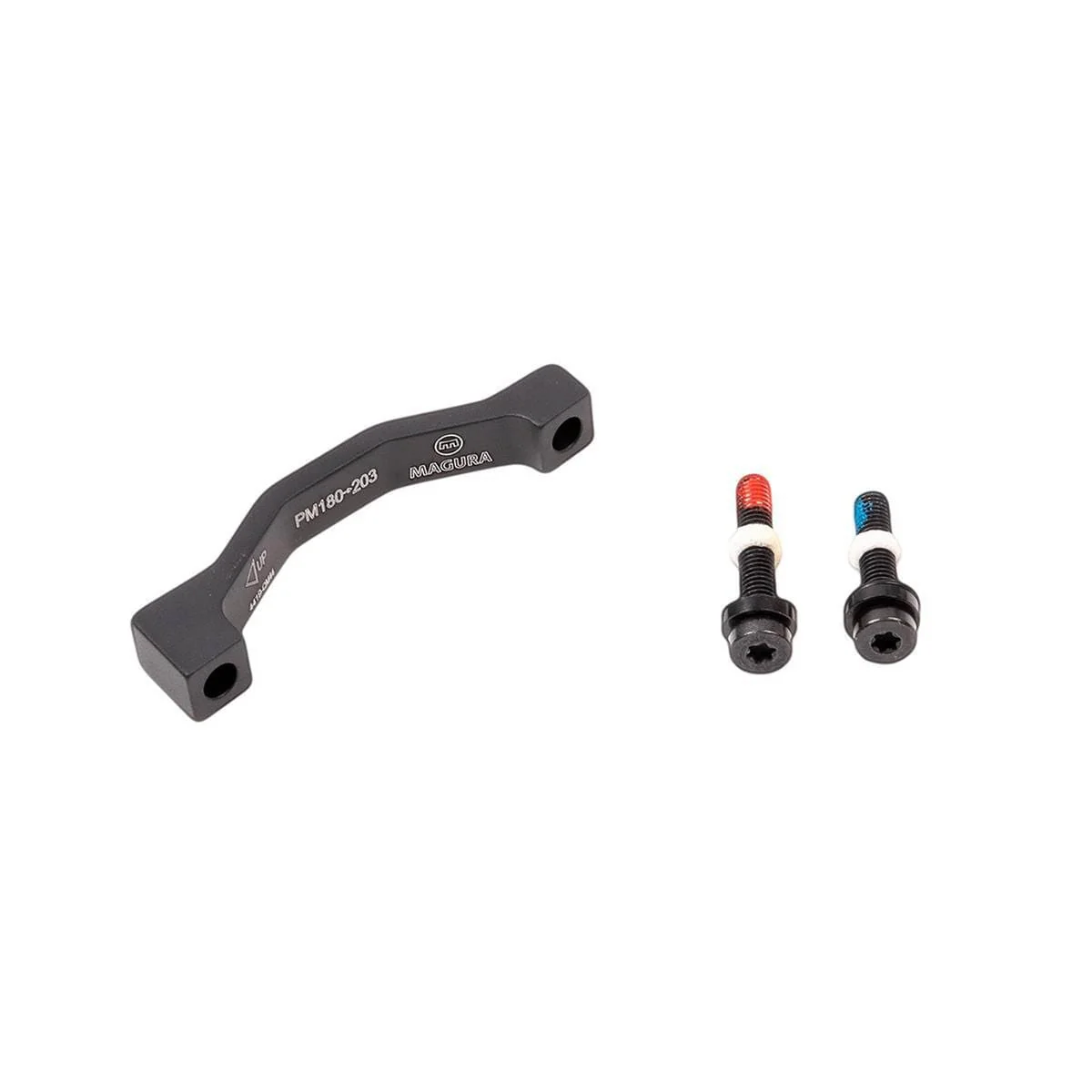 Adapter Bremssattel vorne / hinten PM / PM MAGURA QM44 Scheibe 180/203 mm (+23 mm) schwarz - Image 2