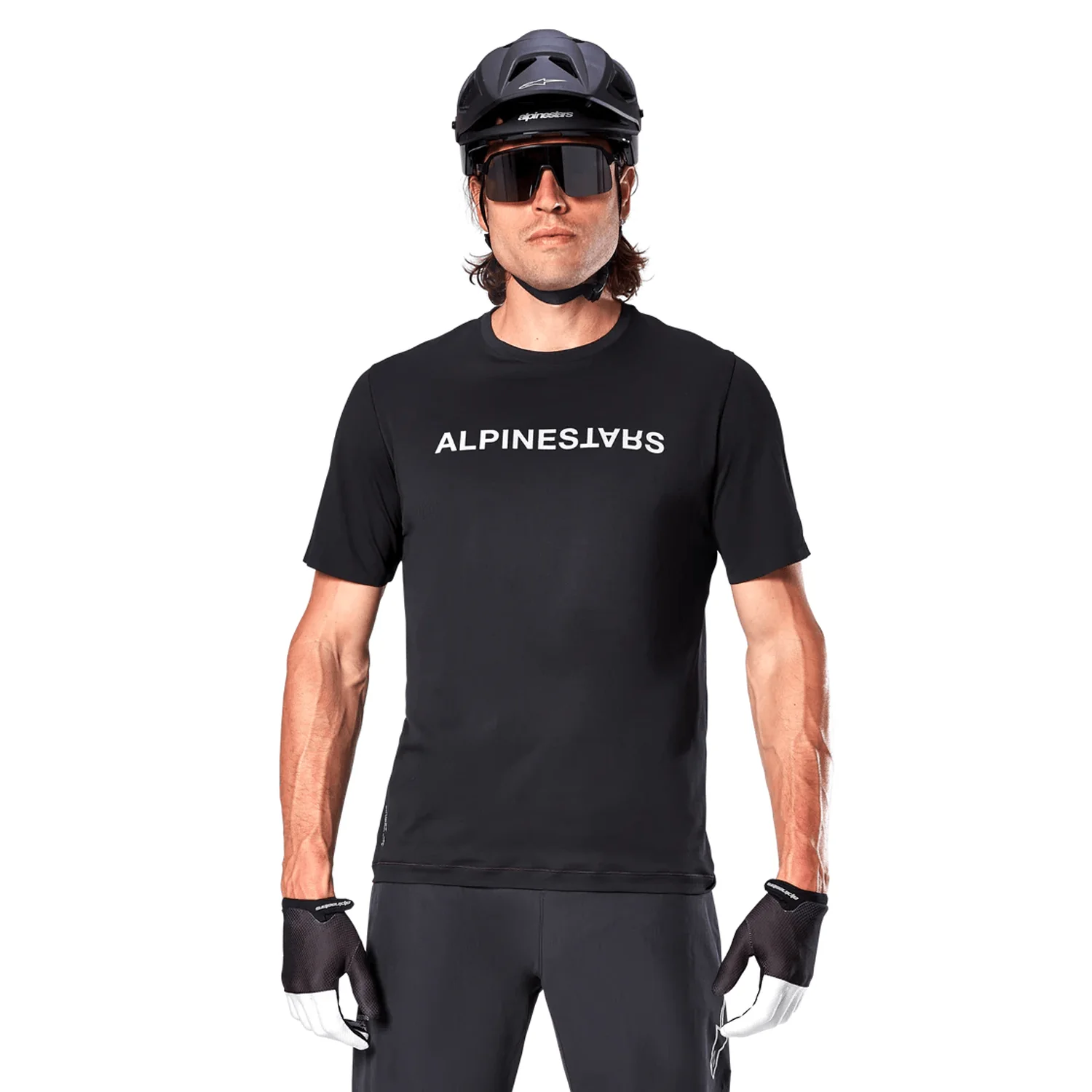 ALPINESTARS A-ARIA SWITCH Trikot Kurzarm Schwarz - Image 5