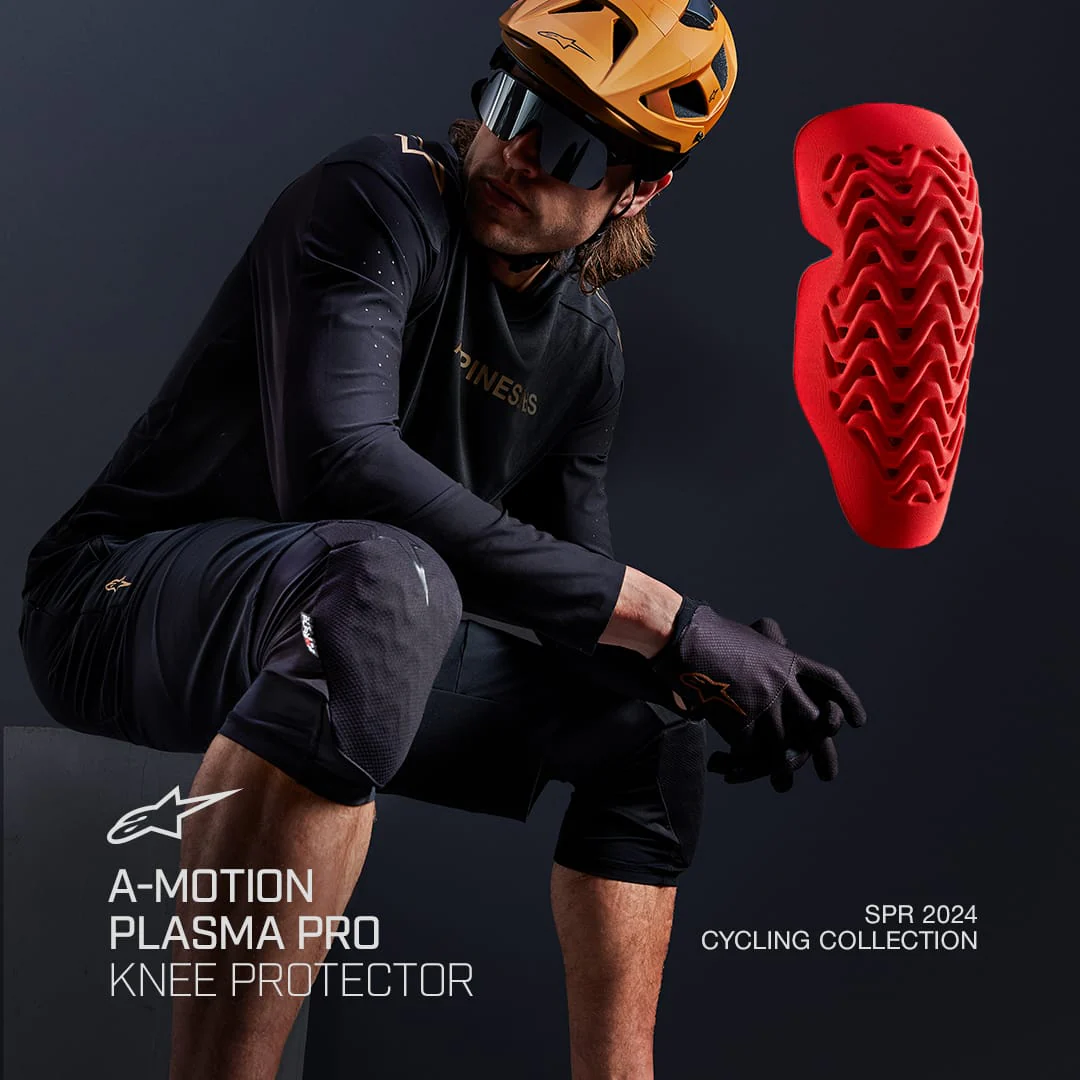 ALPINESTARS A-IMPACT PLASMA PRO Knieschützer Schwarz/Weiß - Image 3