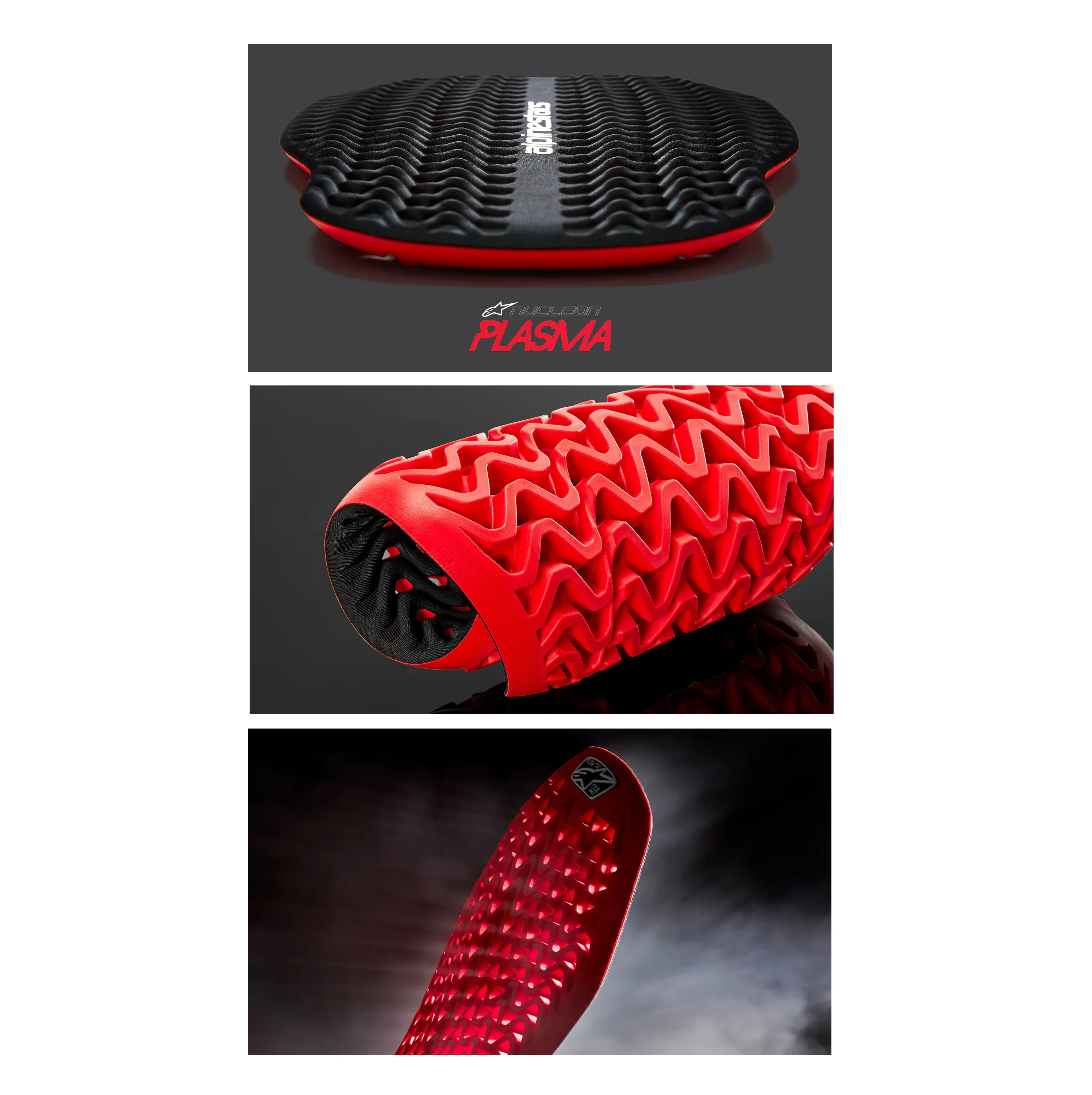 Ellbogenschützer ALPINESTARS A-IMPACT PLASMA PRO Schwarz/Weiß - Image 3