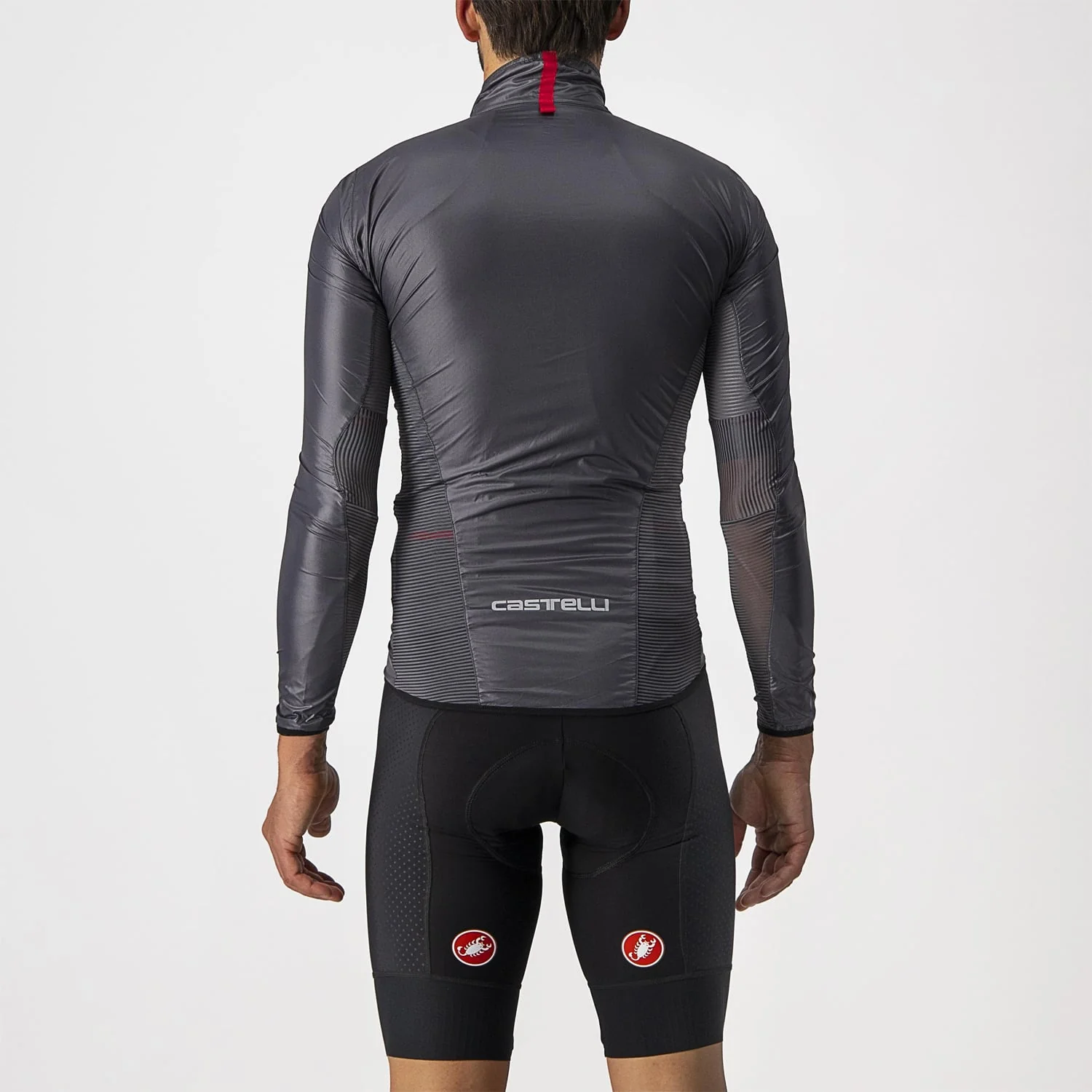 CASTELLI ARIA SHELL Jacke Dunkelgrau - Image 2
