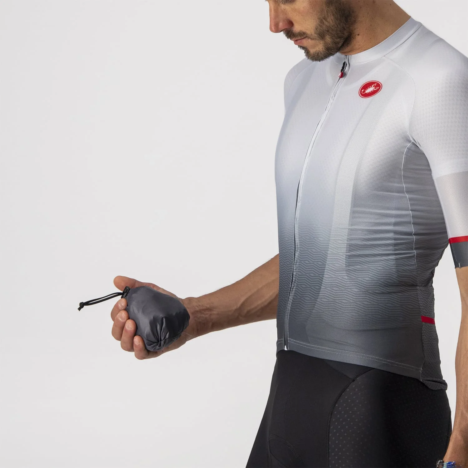 CASTELLI ARIA SHELL Jacke Dunkelgrau - Image 7
