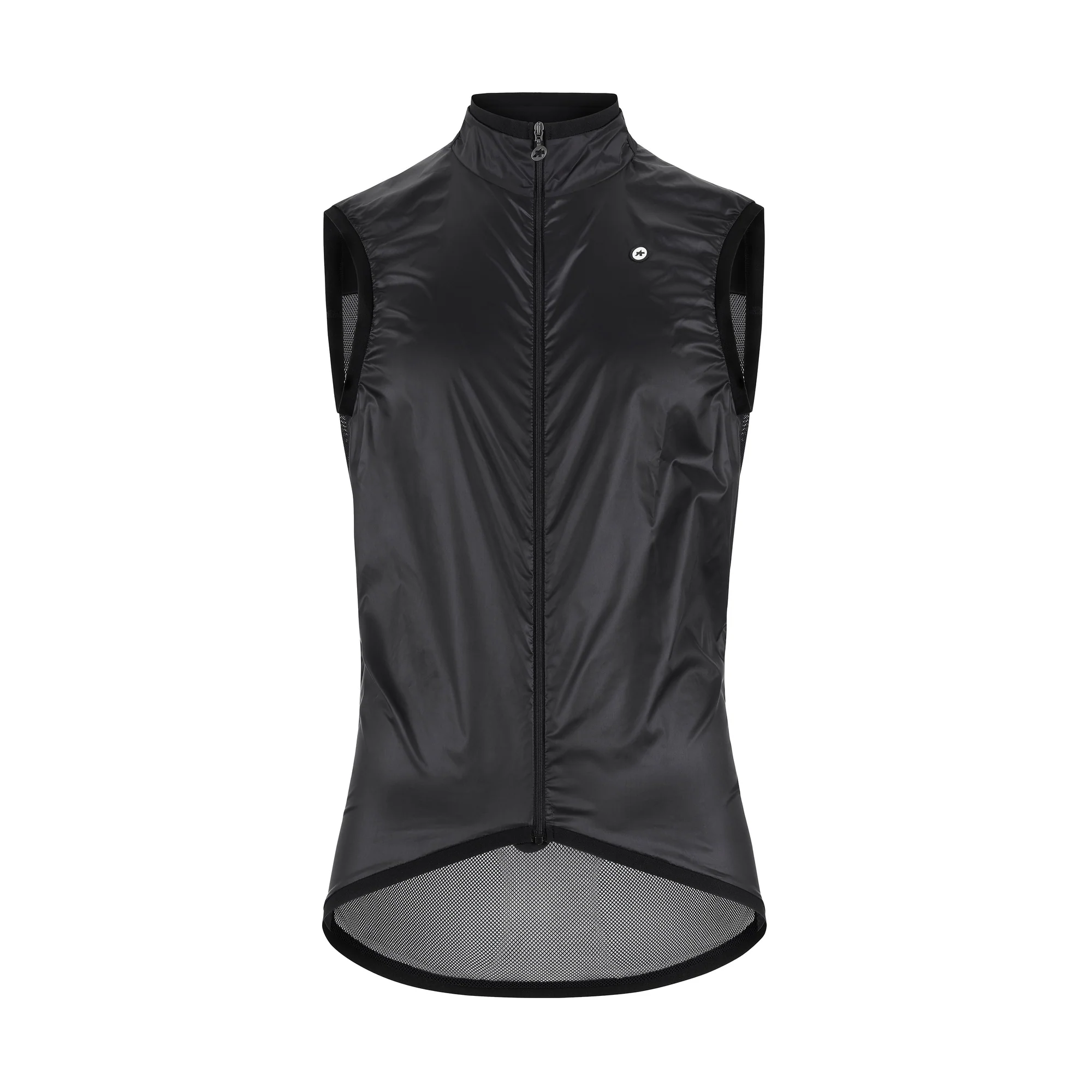Ärmellose Jacke ASSOS MILLE GT WIND C2 Schwarz