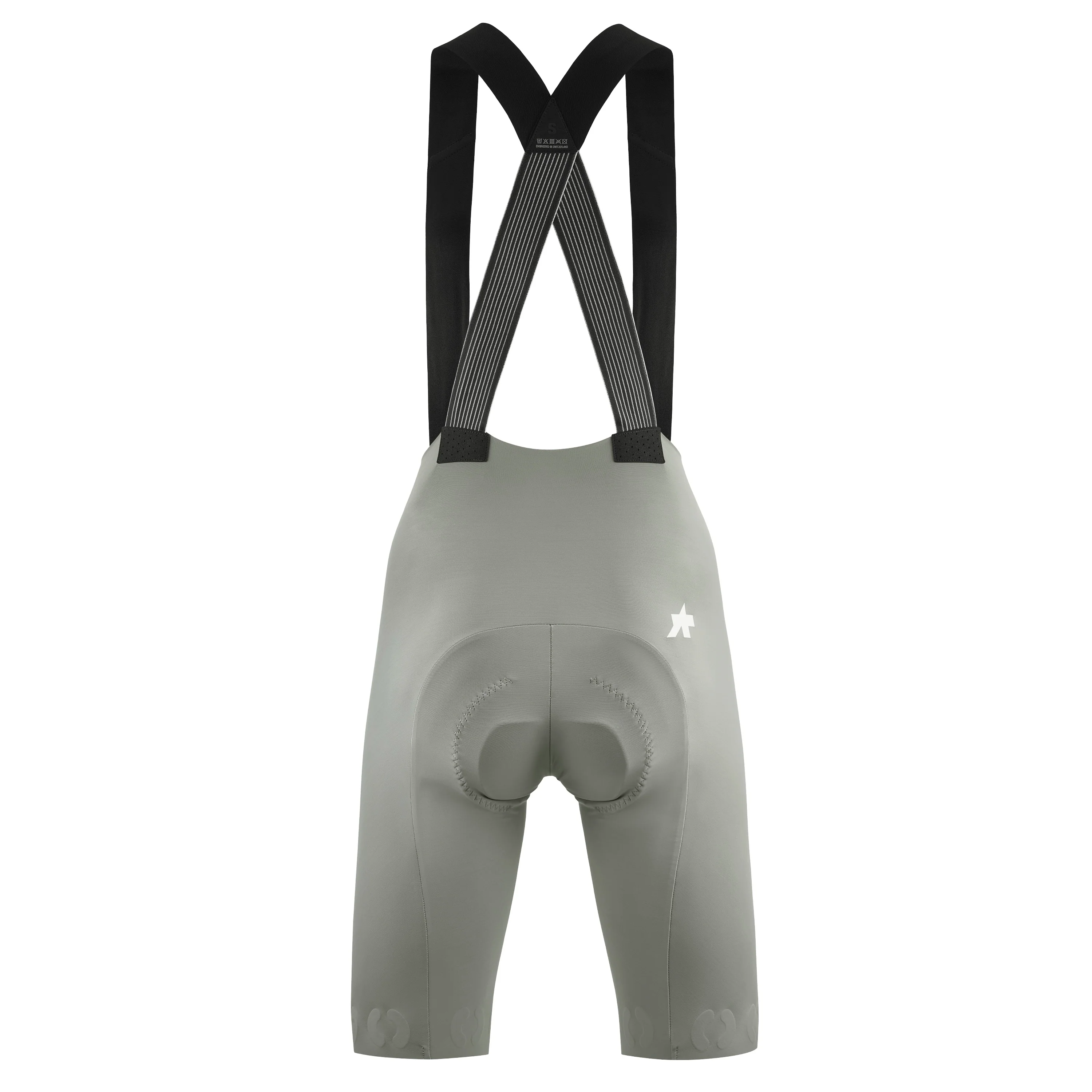 ASSOS DYORA R S11 Damen Khaki Kurze Trägerhose - Image 3