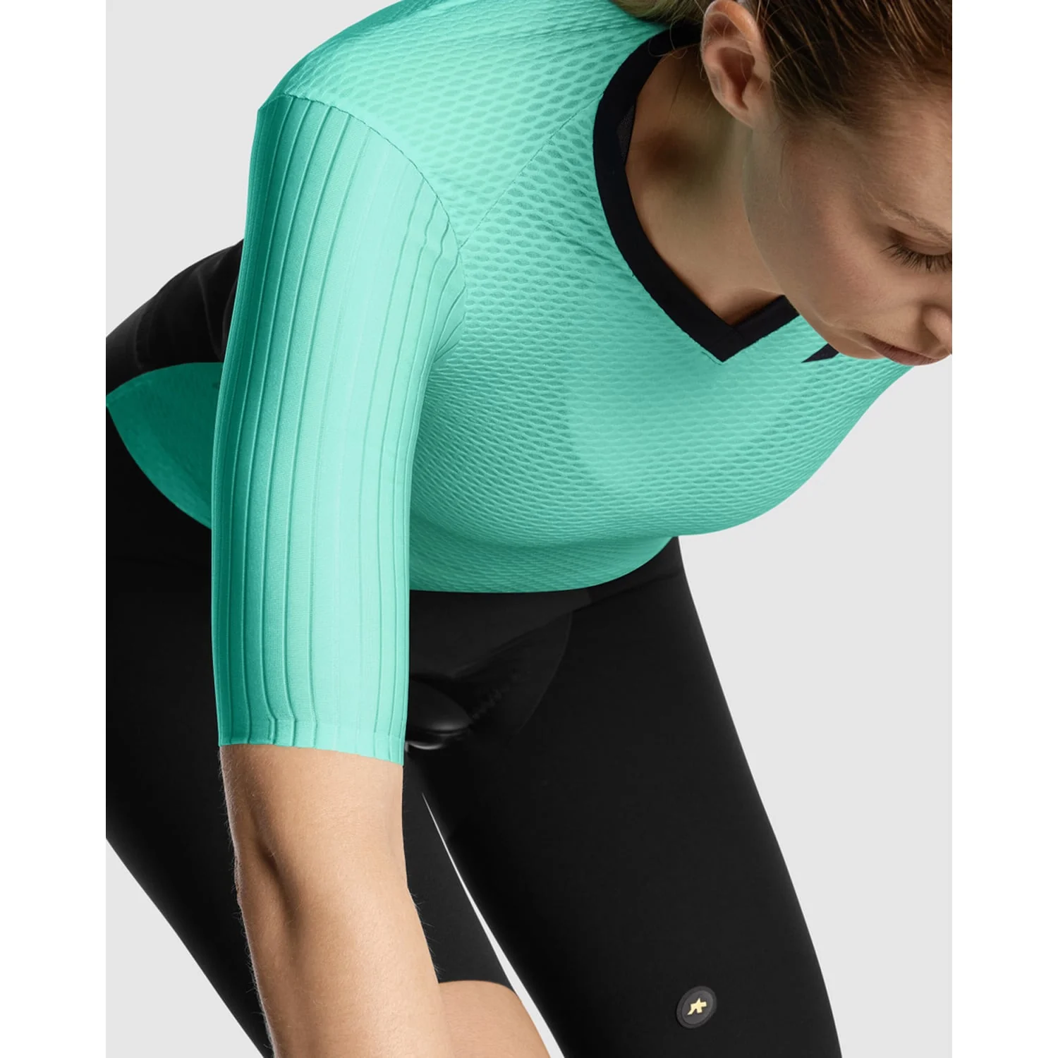 ASSOS DYORA RSV S11 Kurzarm Trikot Damen Grün - Image 8
