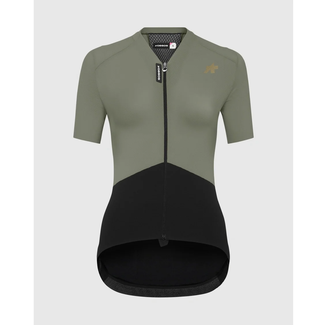 ASSOS UMA GTV S11 Kurzarm Trikot Damen Grün