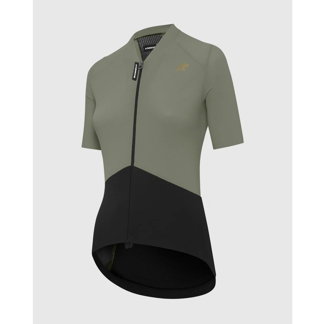 ASSOS UMA GTV S11 Kurzarm Trikot Damen Grün - Image 3