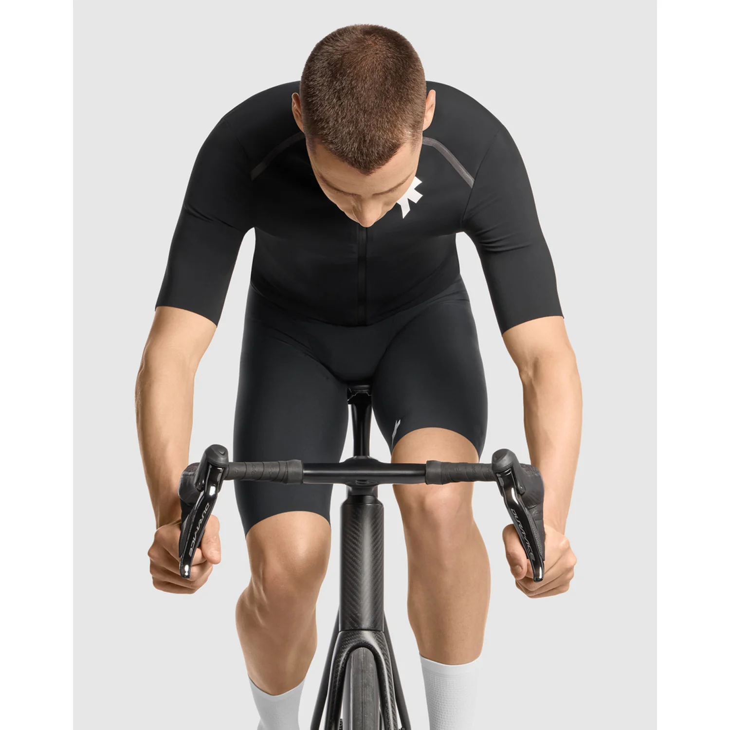 ASSOS EQUIPE R THERMO RAIN S11 Kurzarm Trikot Schwarz - Image 5