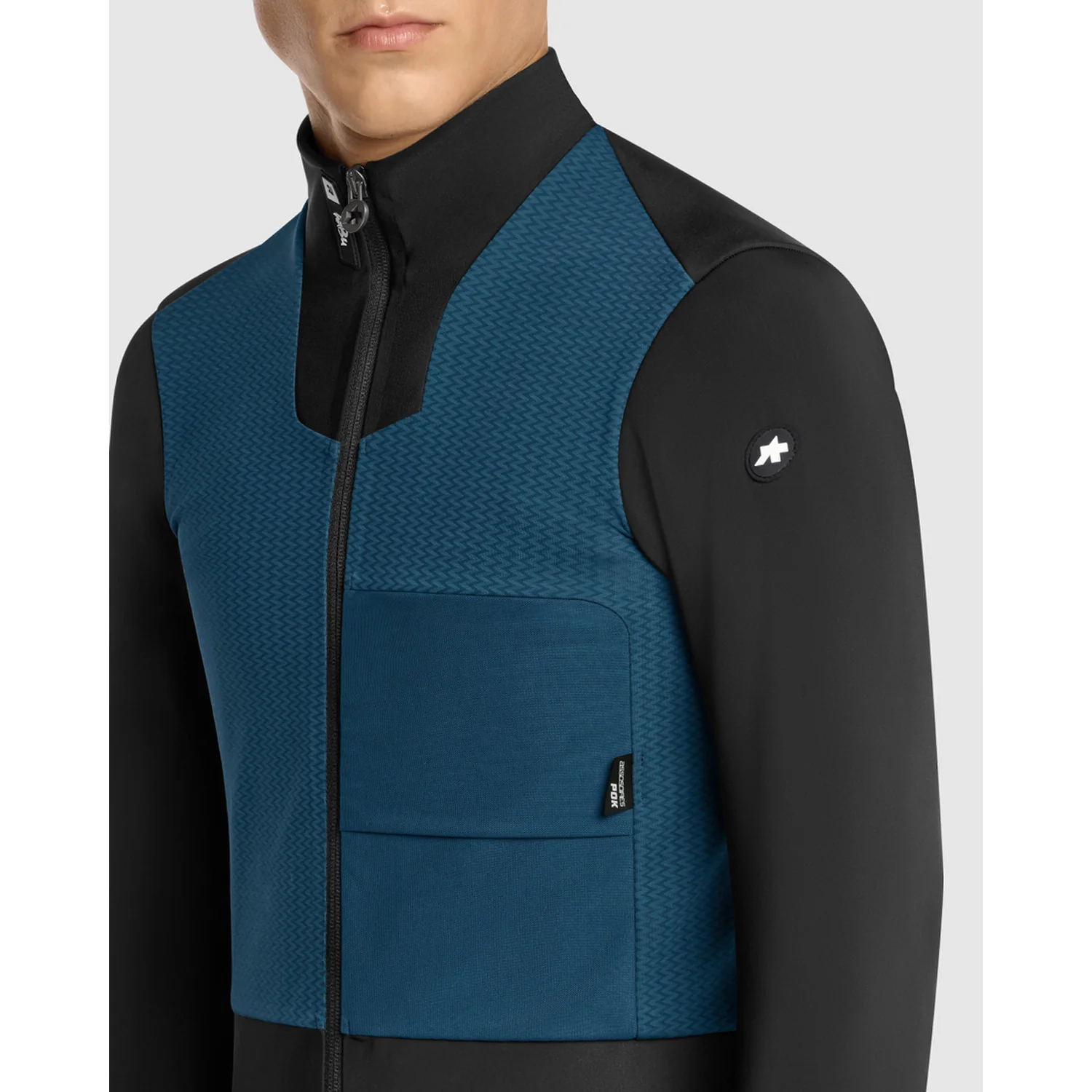 Jacke ASSOS EQUIPE R HABU WINTER S11 Petrol Blue - Image 4