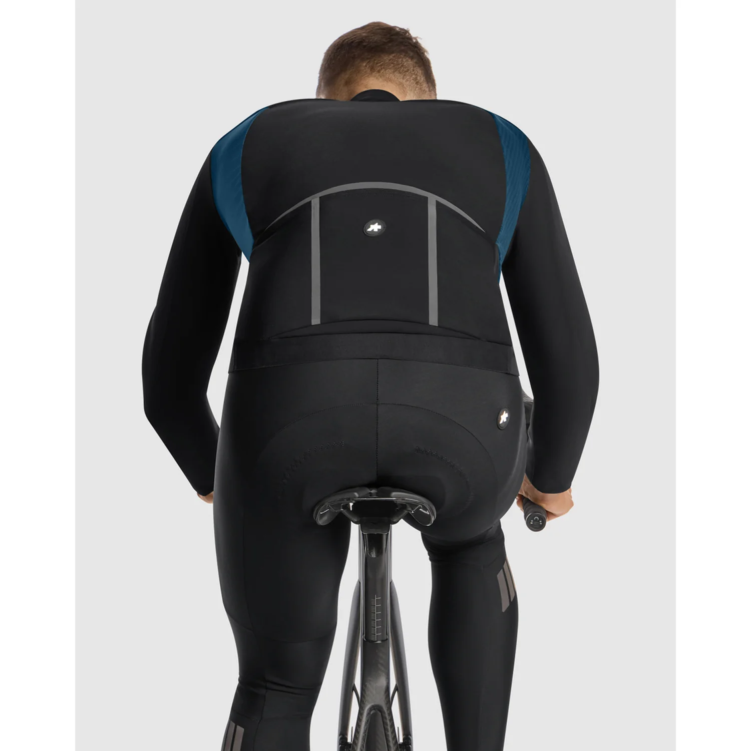 Jacke ASSOS EQUIPE R HABU WINTER S11 Petrol Blue - Image 6