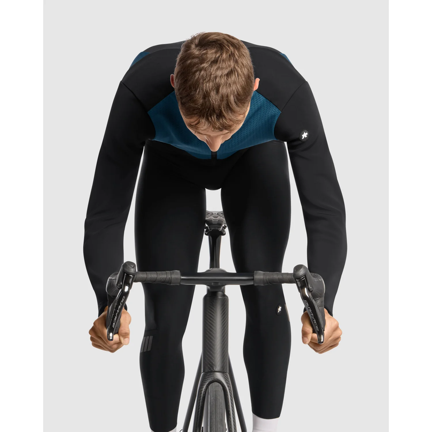 Jacke ASSOS EQUIPE R HABU WINTER S11 Petrol Blue - Image 7