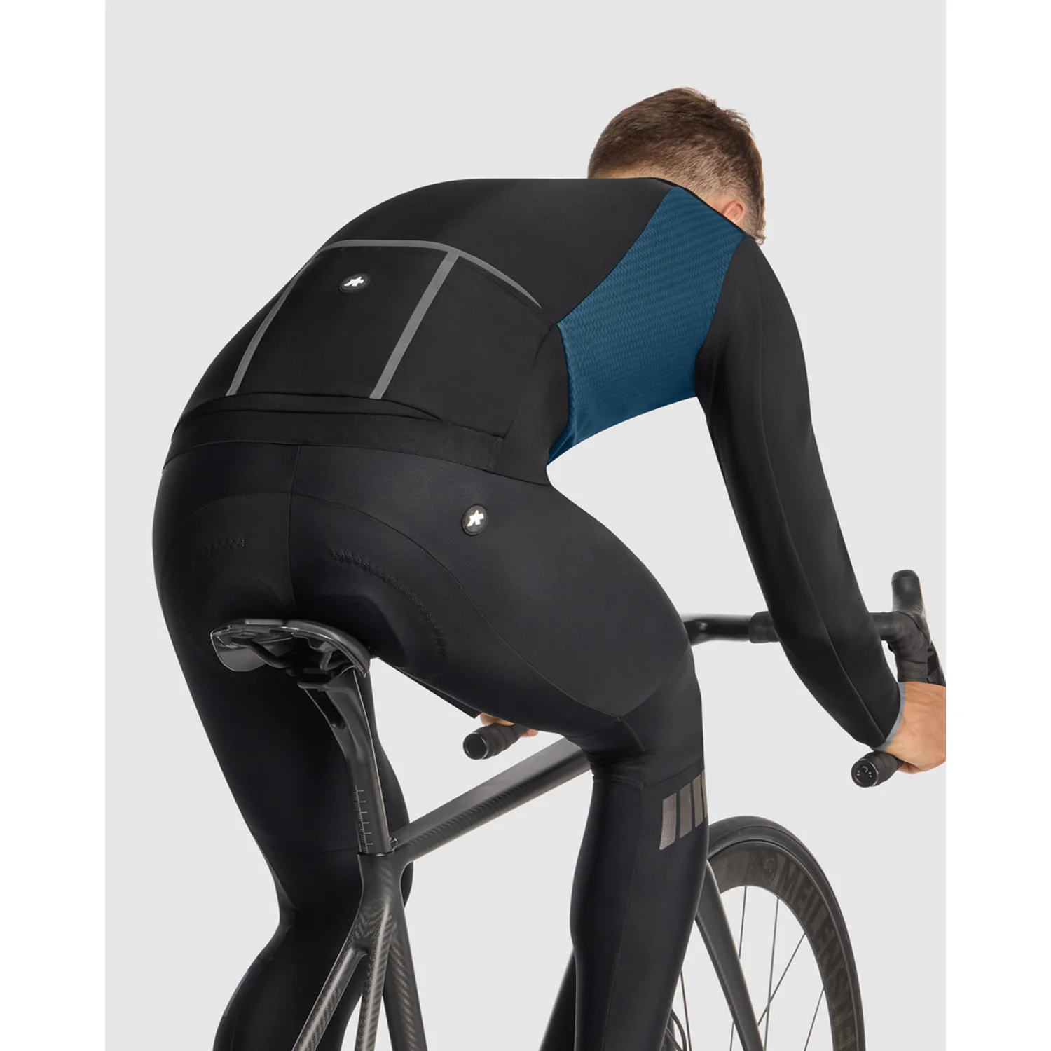 Jacke ASSOS EQUIPE R HABU WINTER S11 Petrol Blue - Image 8