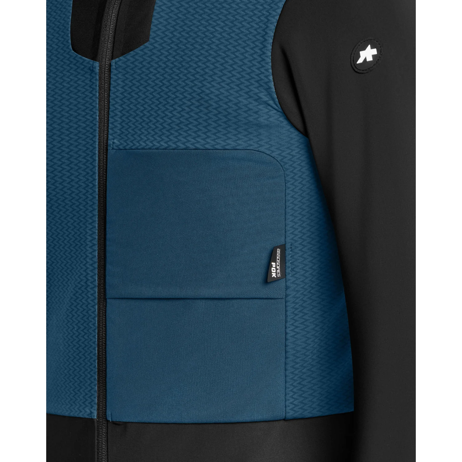 Jacke ASSOS EQUIPE R HABU WINTER S11 Petrol Blue - Image 9