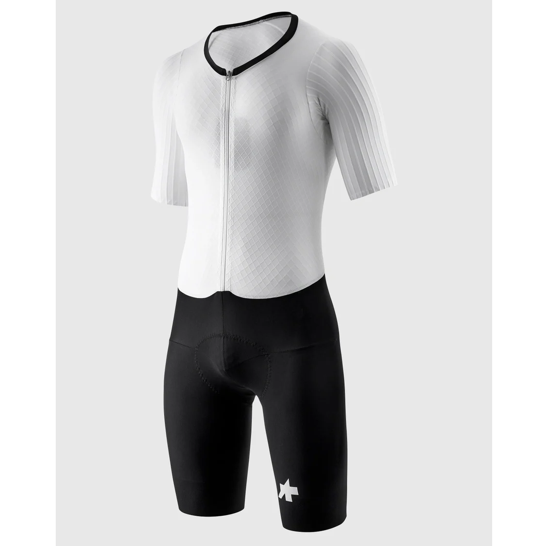ASSOS EQUIPE RS RAPIDFIRE S11 Overall Weiß/Schwarz