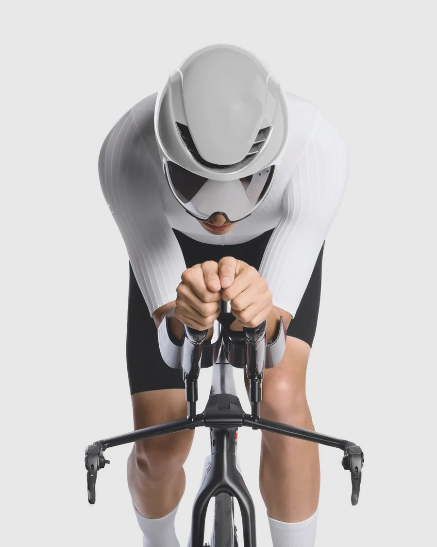 ASSOS EQUIPE RS RAPIDFIRE S11 Overall Weiß/Schwarz - Image 5