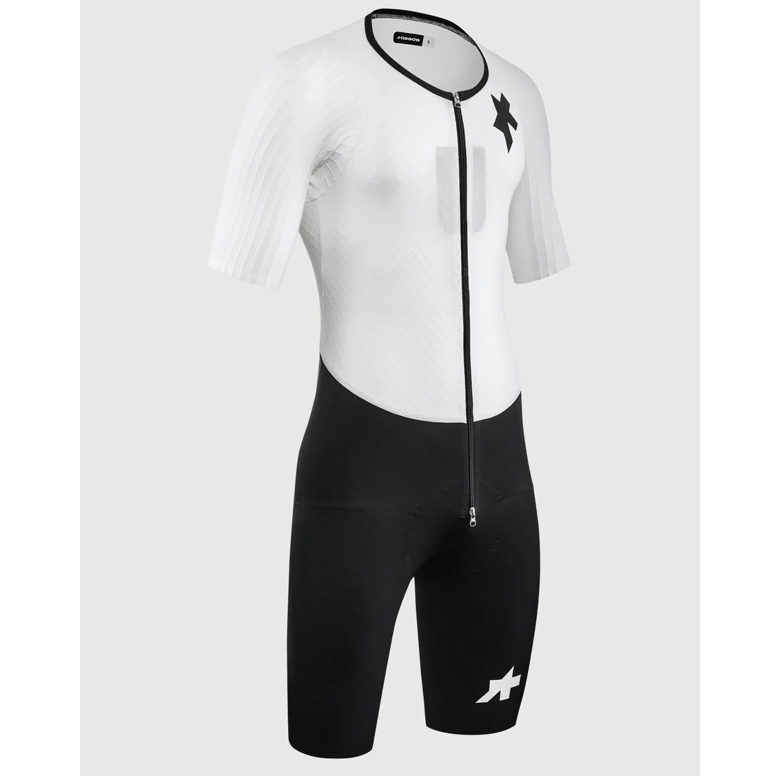 ASSOS EQUIPE RSR BOLIDE S11 Overall Weiß/Schwarz - Image 2