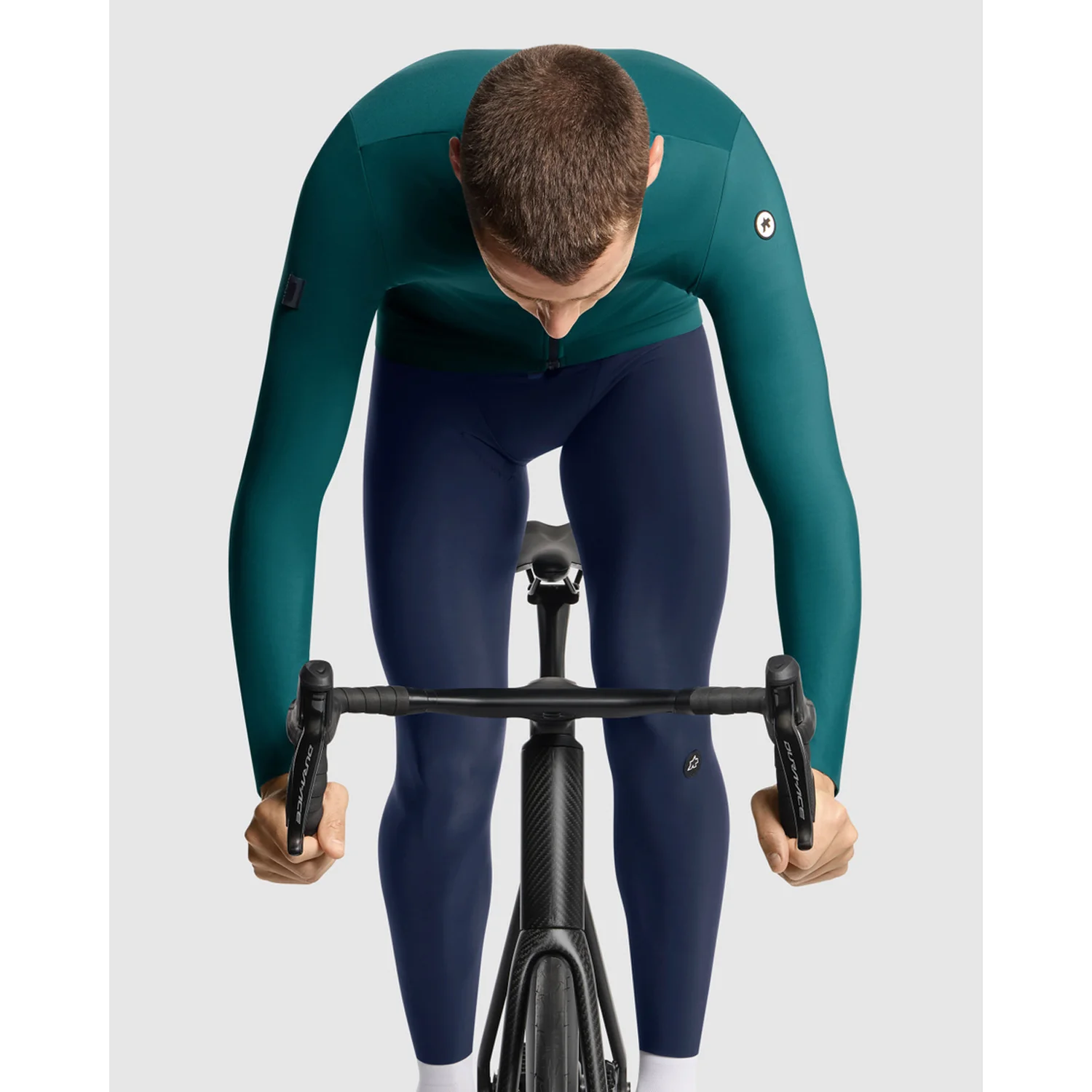 ASSOS MILLE GT SPRING FALL C2 Trikot Langarm Foundation Green - Image 6