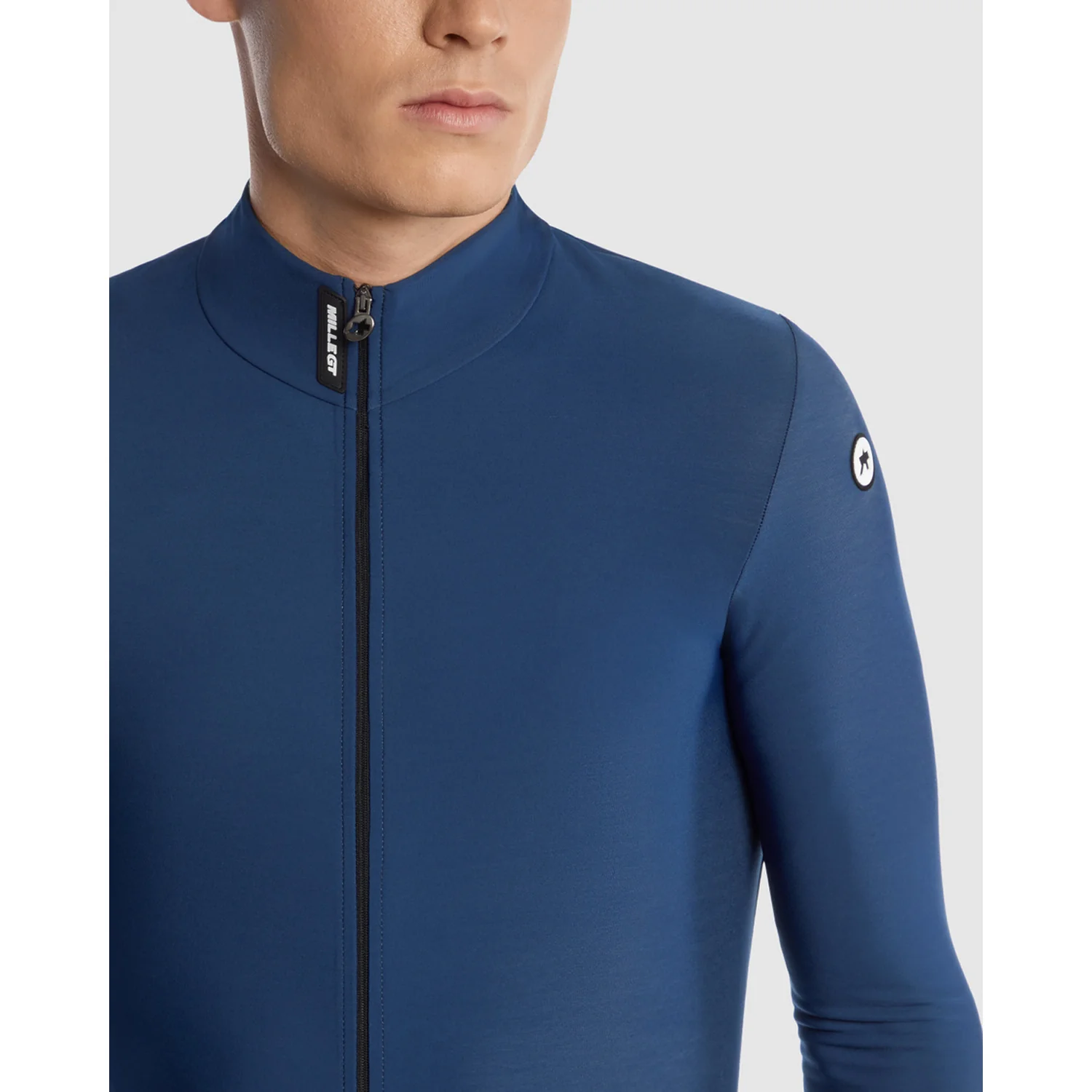 ASSOS MILLE GT SPRING FALL C2 Trikot Langarm Stone Blue - Image 7