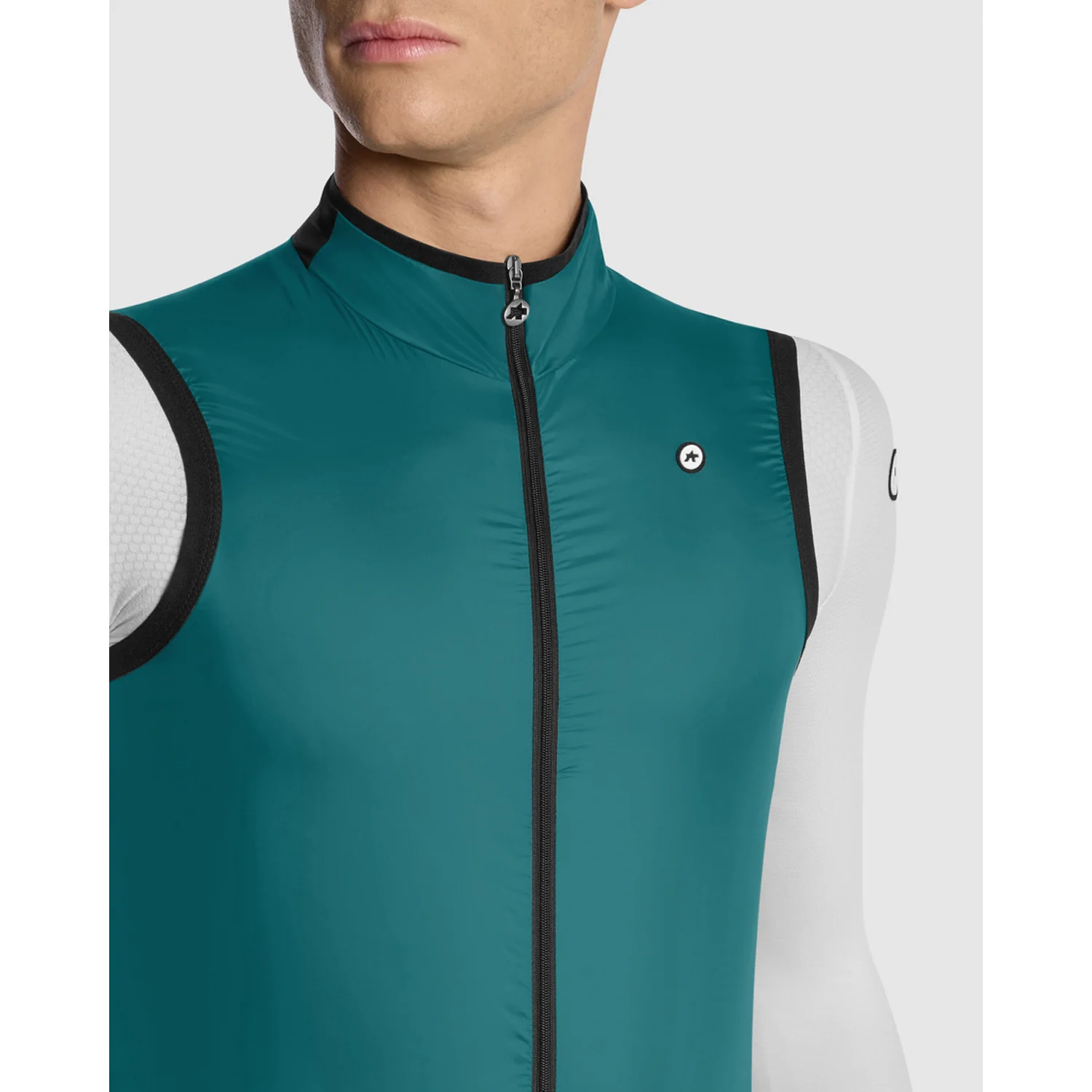 ASSOS MILLE GT WIND C2 Foundation Green Ärmellose Jacke - Image 5