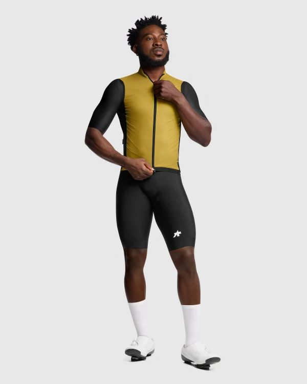 ASSOS MILLE GT WIND S11 Golden Yellow Ärmellose Jacke - Image 8