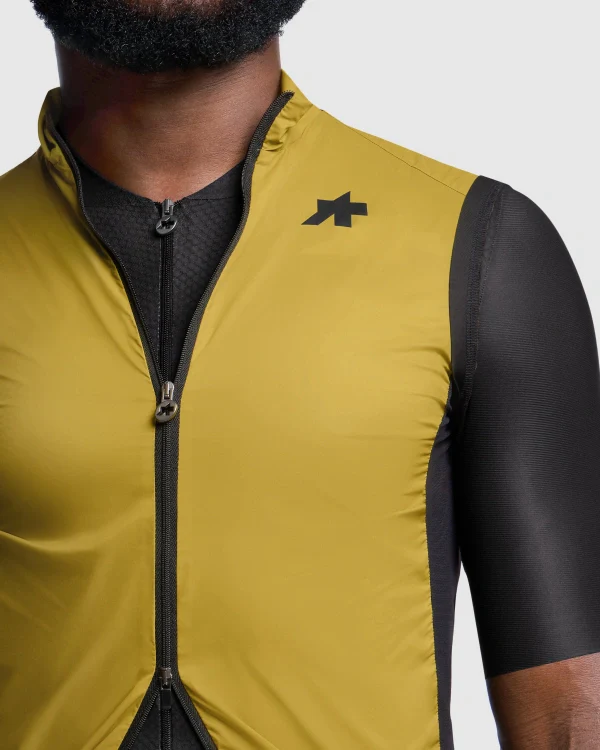 ASSOS MILLE GT WIND S11 Golden Yellow Ärmellose Jacke - Image 9