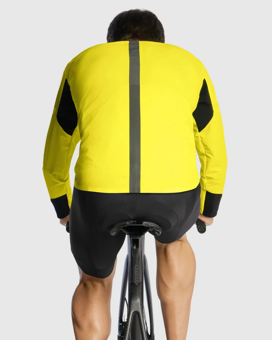 ASSOS MILLE GTS Rain Jacket S11 Optic Yellow - Image 6