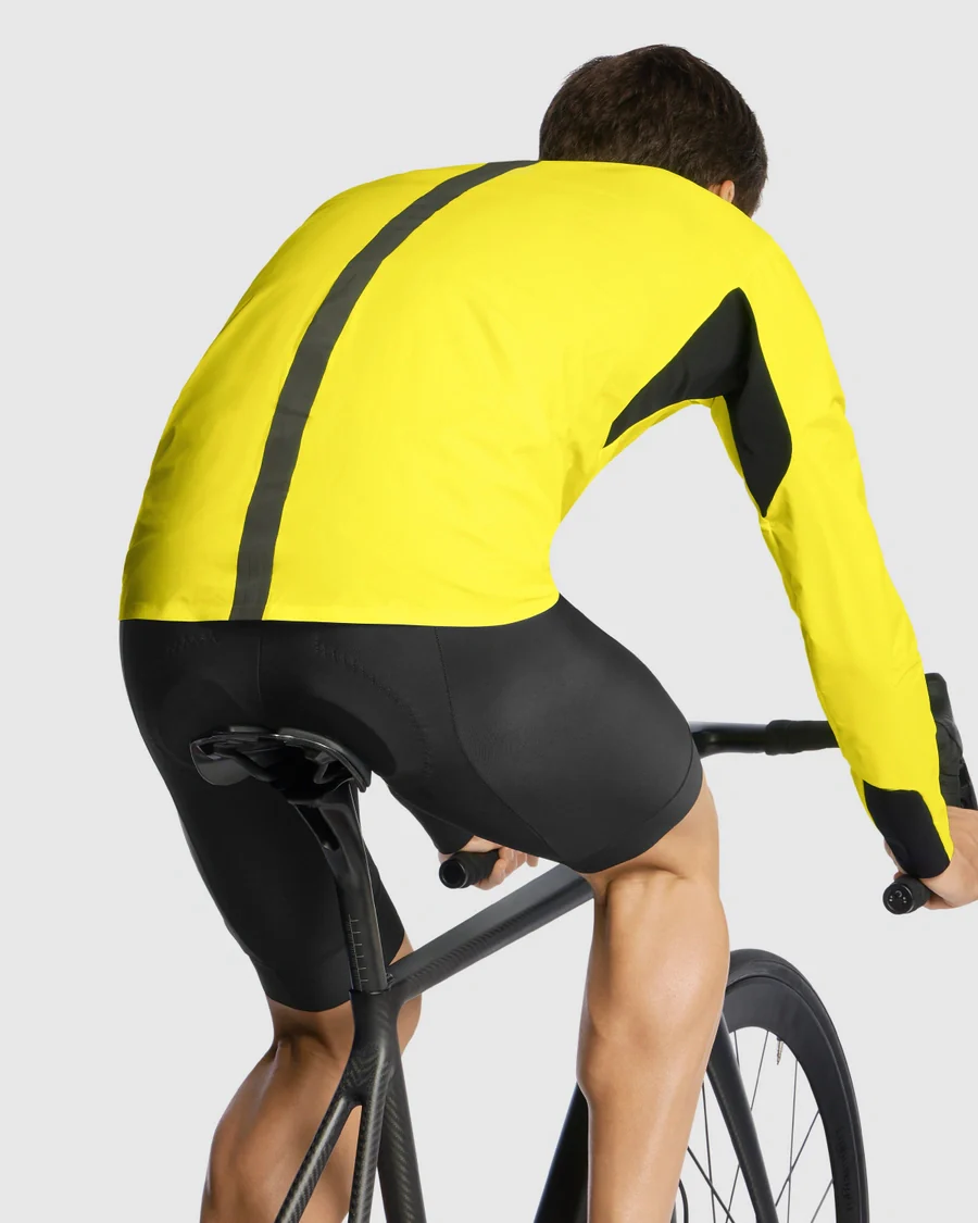 ASSOS MILLE GTS Rain Jacket S11 Optic Yellow - Image 7
