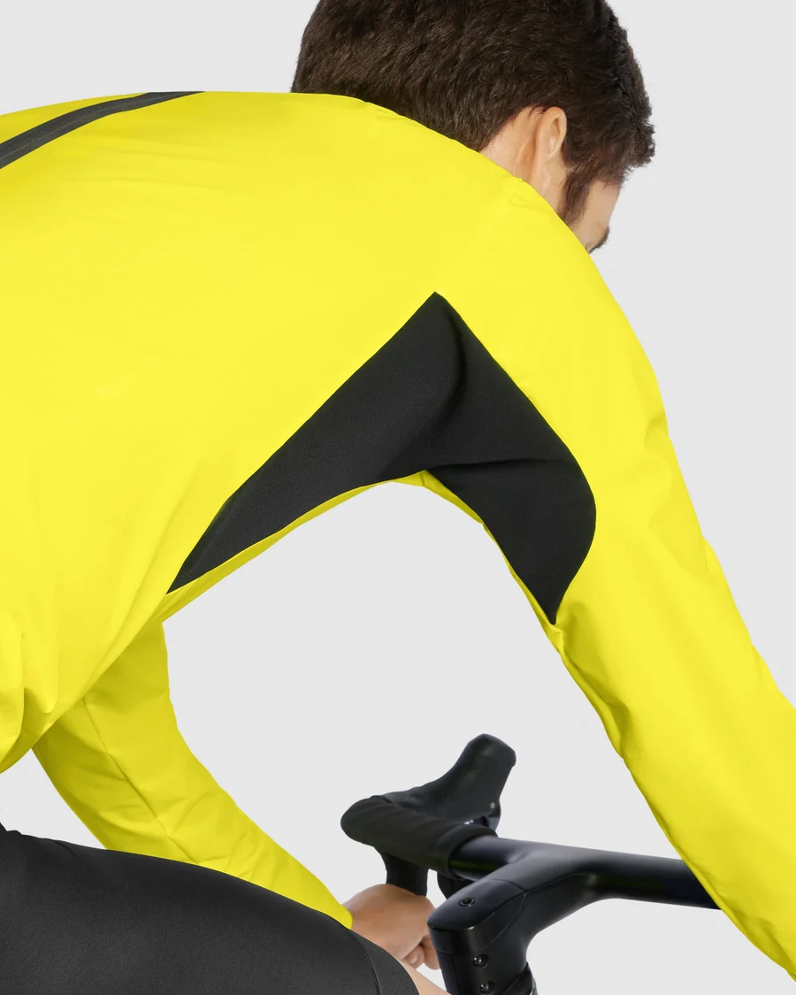 ASSOS MILLE GTS Rain Jacket S11 Optic Yellow - Image 8