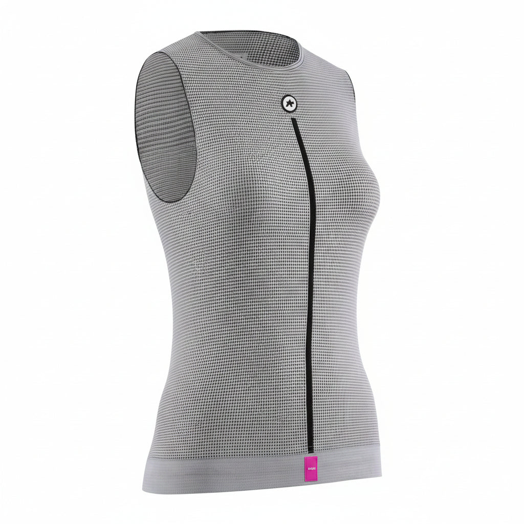 ASSOS NS SKIN LAYER P1 Ärmelloses Unterhemd für Damen, grau - Image 2