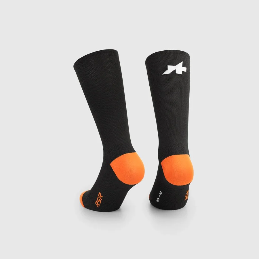 ASSOS RSR S11 Socken Schwarz - Image 2