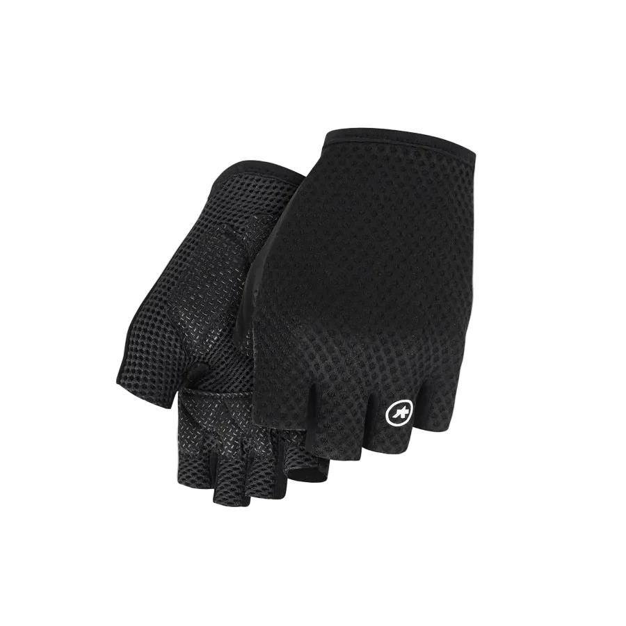 ASSOS RS TARGA Kurzhandschuhe, Schwarz