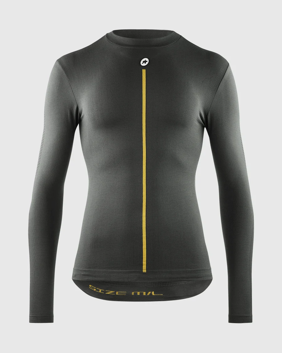 Unterwäsche ASSOS SPRING FALL P1 Longsleeve Grau - Image 3