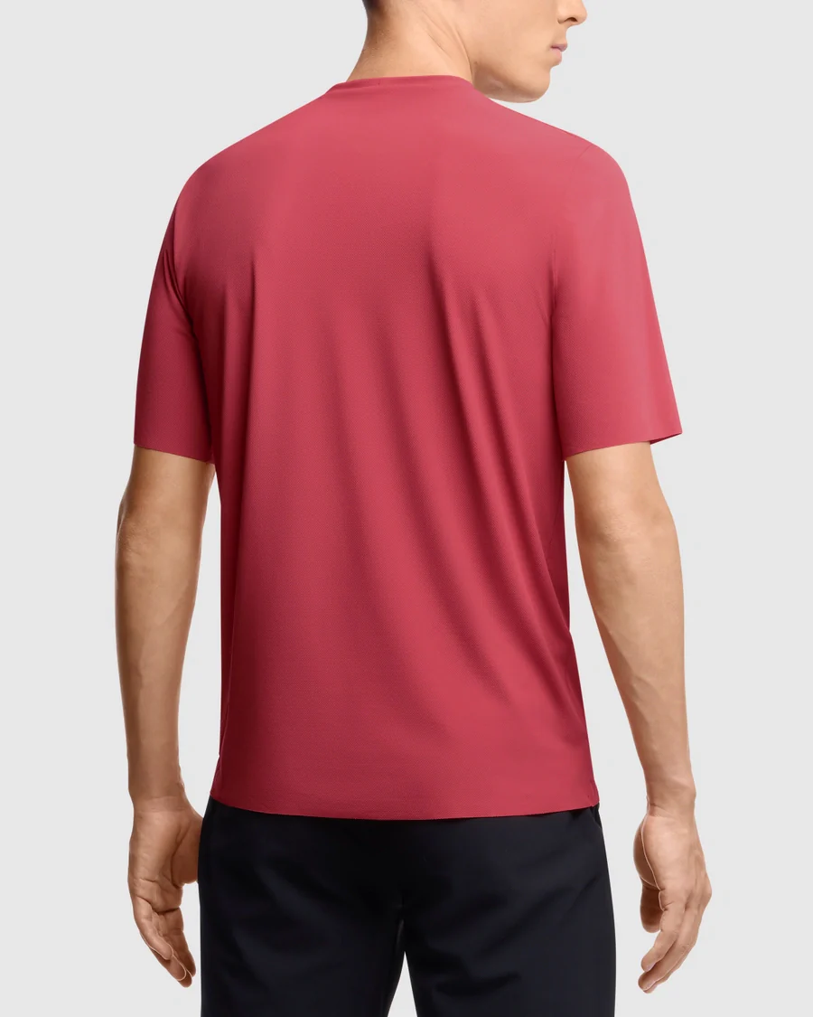 ASSOS TACTICA POST RIDE T5 Trikot Kurzarm Deep Berry - Image 6