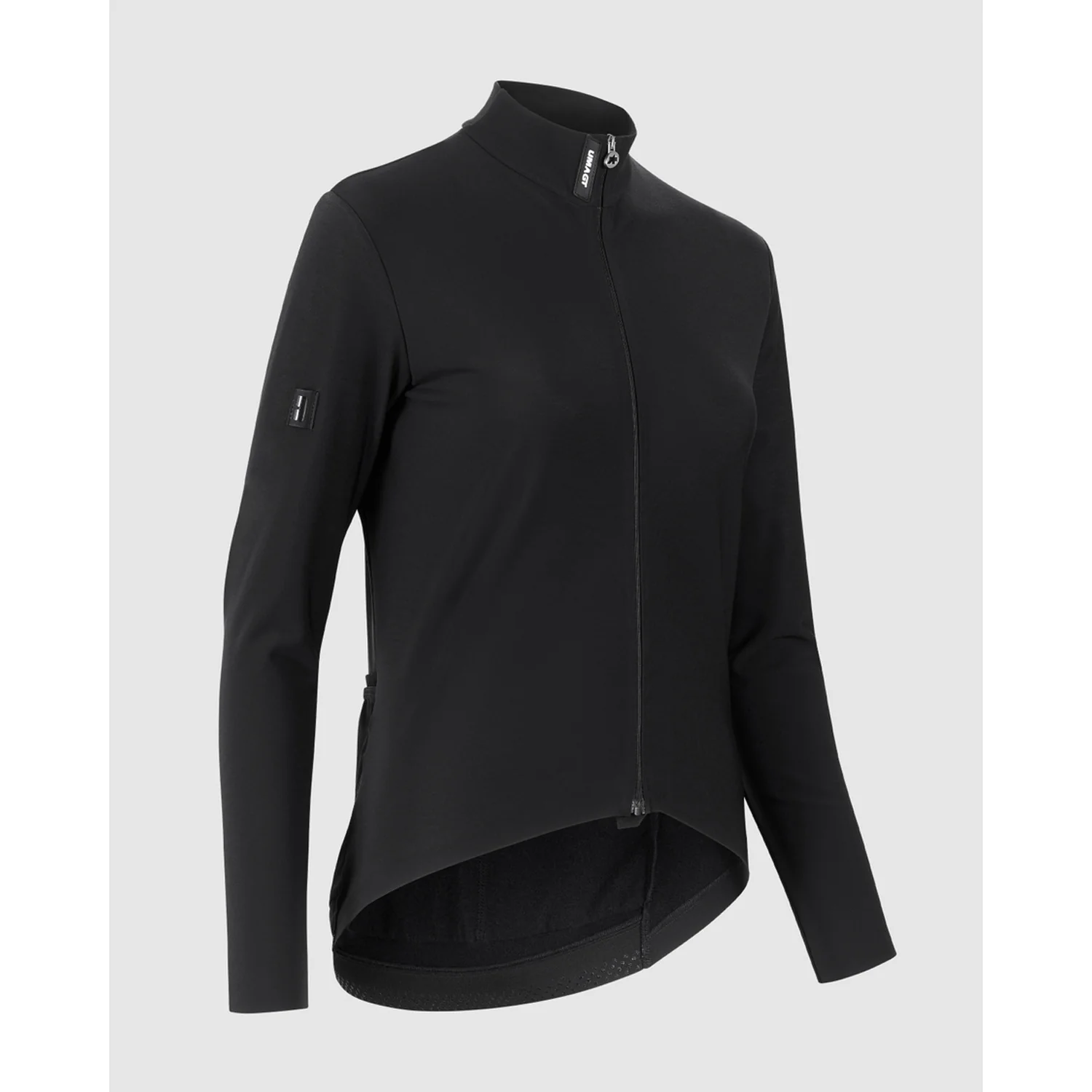 ASSOS UMA GT SPRING FALL C2 Longsleeve Damen Trikot Schwarz - Image 3