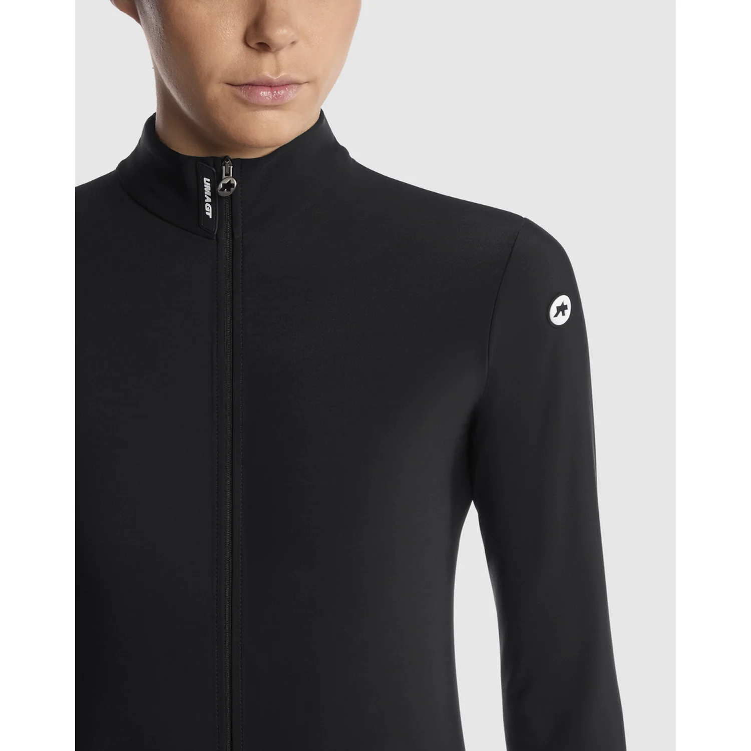 ASSOS UMA GT SPRING FALL C2 Longsleeve Damen Trikot Schwarz - Image 5