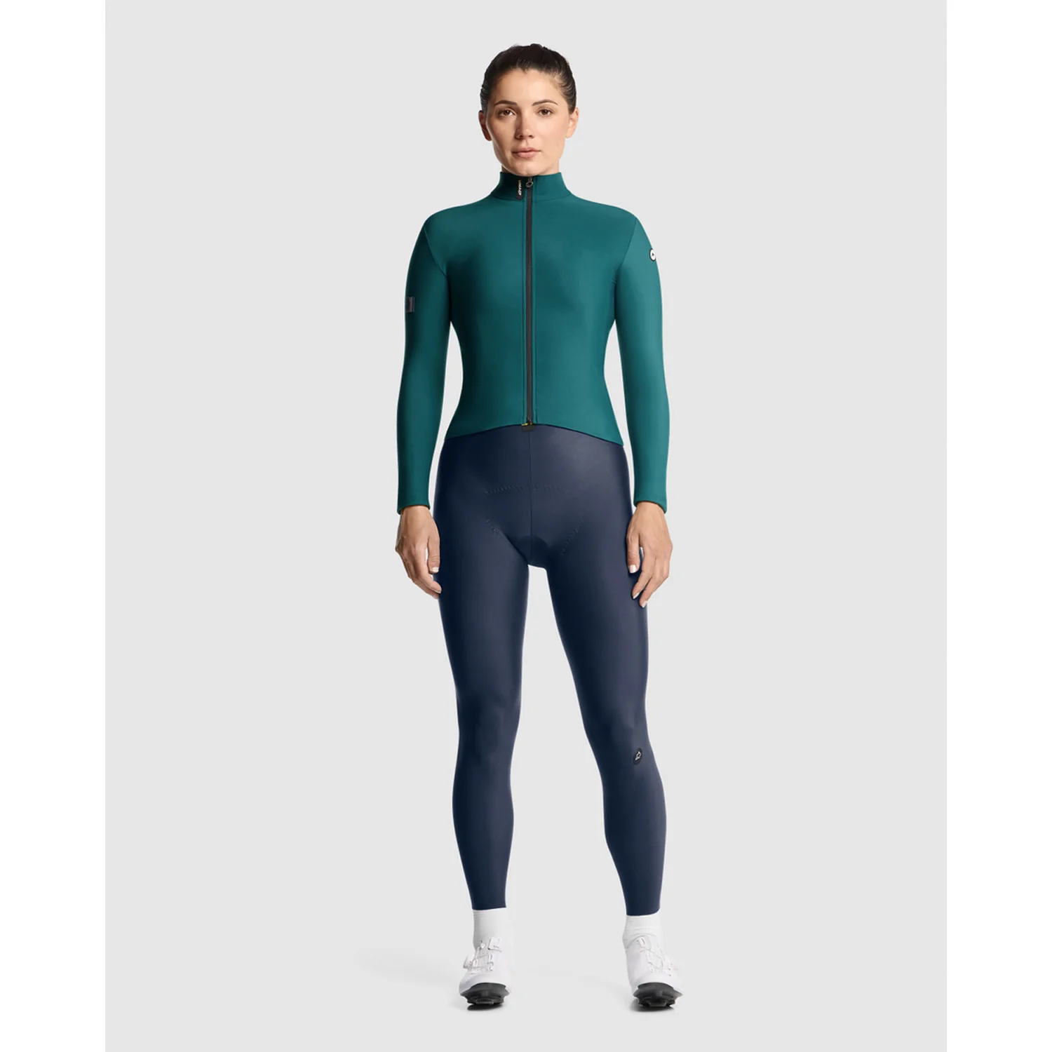 ASSOS UMA GT SPRING FALL C2 Langarm Trikot Women Foundation Green - Image 5