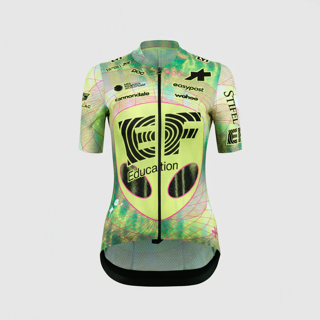 ASSOS UMA GT EDUCATION FIRST GIRO Trikot Kurzarm Schwarz/Gelb