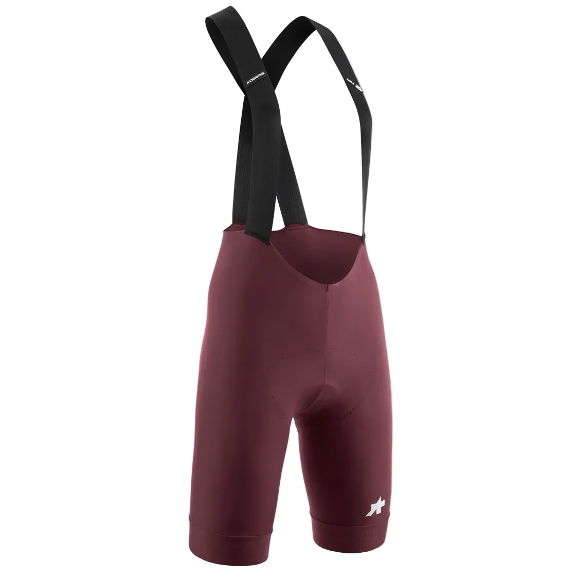 ASSOS UMA GT S11 Damen Burgundy Red Kurze Trägerhose - Image 3