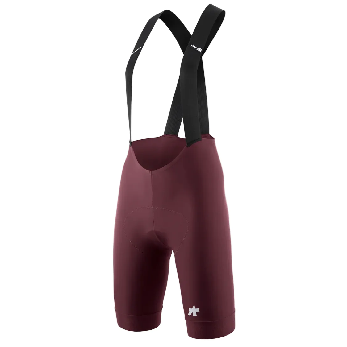 ASSOS UMA GT S11 Damen Burgundy Red Kurze Trägerhose - Image 4