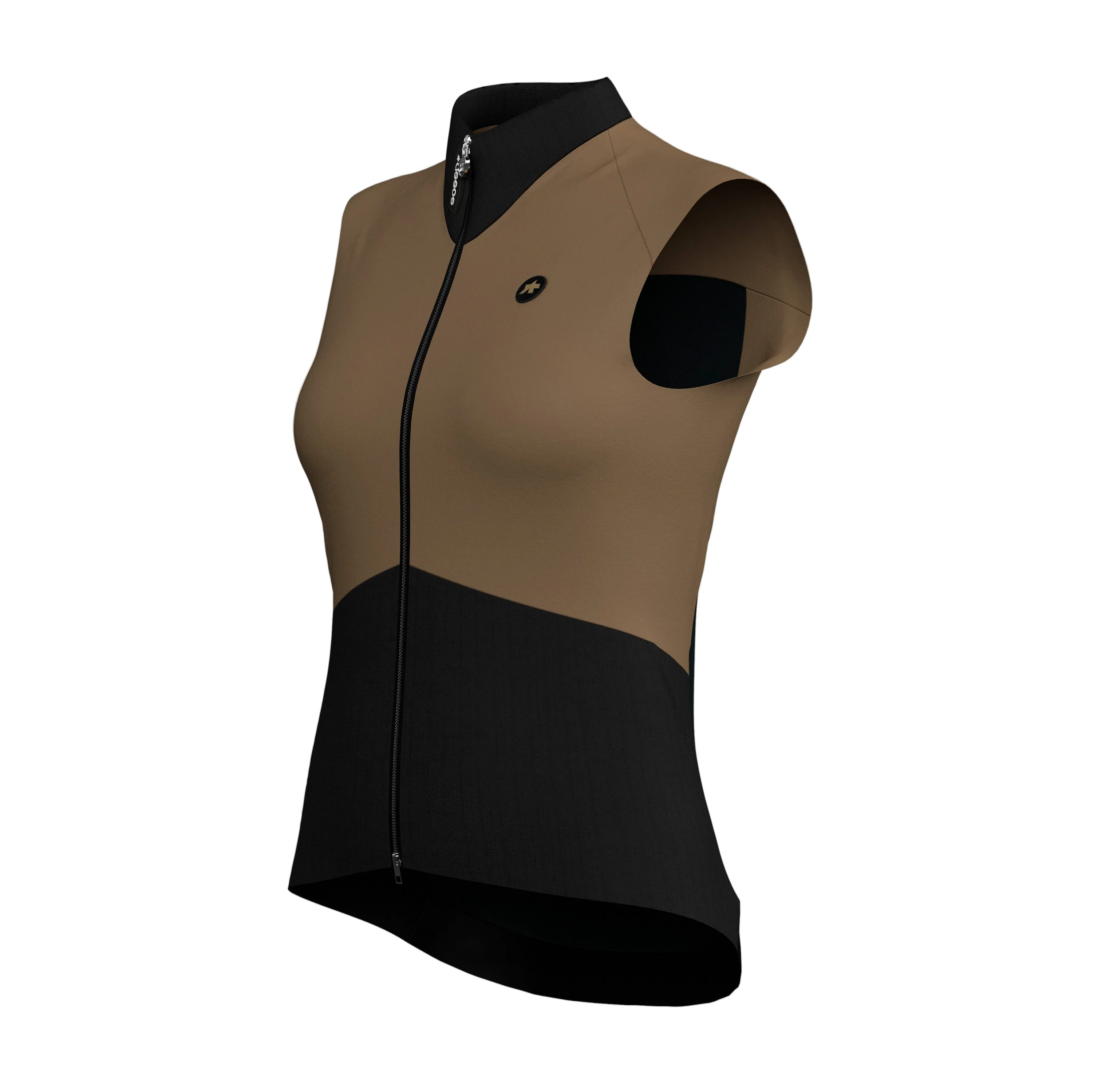 Ärmellose Jacke ASSOS UMA GTV SPRING FALL S11 Damen Terra Sand - Image 4