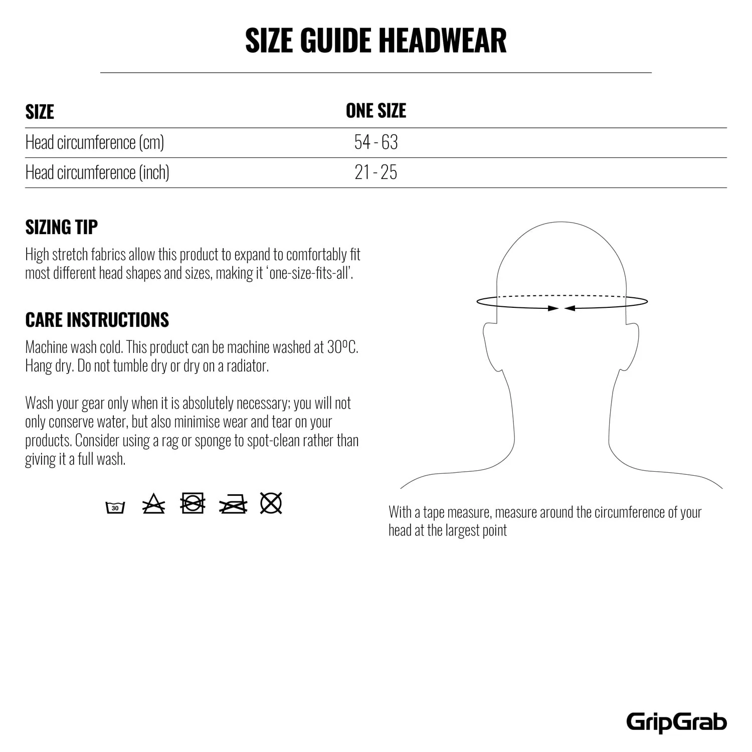 Bandana GRIPGRAB Gelb - Image 10